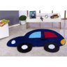 Tapete Infantil Fusca Padrão 0,61x0,97cm Pelúcia Azul Royal Qu - 2