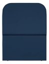 Ver imagem 1 de Cabeceira Dunna Organica Solteiro - Suede:Suede Azul Marinho