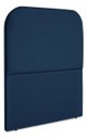 Ver imagem 2 de Cabeceira Dunna Organica Solteiro - Suede:Suede Azul Marinho