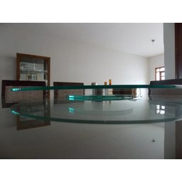 Prato Giratório de Vidro Temperado 70cm de Diâmetro com 8 mm de - 2