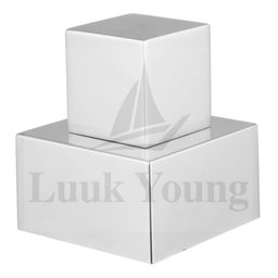 Acabamento Para Registro Deca Quadrado 50mm Parede Inox P12c Luuk Young - 2