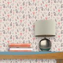 Ver imagem 1 de Papel de Parede Flora Retrô 1 Arte Destaque 3 Metros