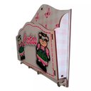 Ver imagem 2 de Porta Cartas com Porta Chaves Chaveiro - Vaca Malhada Mimosa