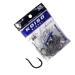 Anzol Maruri Koiso Black Preto N4 - C/20un Piapara Pacu - 1