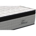 Ver imagem 5 de Cama Box Solteiro: Colchão Molas Ensacadas Orthoflex MasterPocket Titan + Base CRC Suede Black(