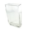 Vaso de vidro retangular - 2