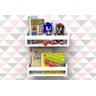 Prateleiras para Livros Infantis Montessoriana 40cm 4 Peças - 4