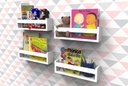 Ver imagem 2 de Prateleiras para Livros Infantis Montessoriana 40cm 4 Peças