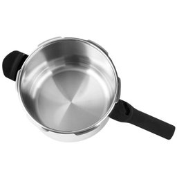 Panela de Pressão 4,5 L Rochedo com Fechamento Externo Alumínio Antiaderente Clássico e Tampa Polida - 5 Panela de Pressão 4,5 L Rochedo com Fechamento Externo Alumínio Antiaderente Clássico e Tampa Polida - 5
