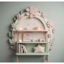 Ver imagem 1 de Prateleira Balanço com Flores