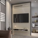 Ver imagem 4 de Painel Ripado para Tv até 55 Polegadas Intense com Nicho 139cm