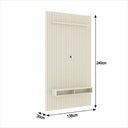 Ver imagem 3 de Painel Ripado para Tv até 55 Polegadas Intense com Nicho 139cm