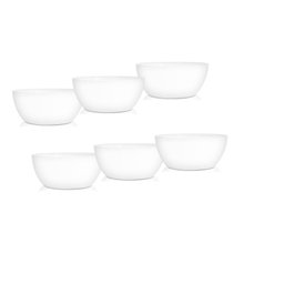 Jogo de Bowl - Acrílico 350ml Branco - 1