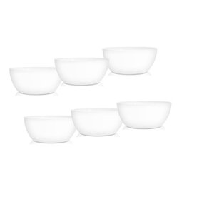 Jogo de Bowl - Acrílico 350ml Branco