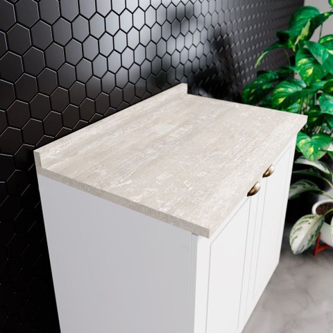 Tampo para Balcão de Cozinha 80 cm Amy Casa 812