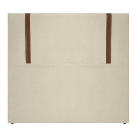 Cabeceira Pietro 90cm para Cama Box Solteiro Bouclê - Sofa Store:bouclê Bege