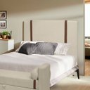 Ver imagem 2 de Cabeceira Pietro 90cm para Cama Box Solteiro Bouclê - Sofa Store:bouclê Bege