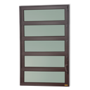 Ver imagem 1 de Basculante Alumínio 100 x 80 Elite V.Boreal Marrom Corten Brimak