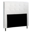 Ver imagem 1 de Cabeceira Cama Box Casal King Luna 193cm Corano Branco