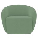 Ver mais imagens de Poltrona para Sala de Estar Orgânica Kit com 2 Garbin K04 Bouclê Verde - Mpozenato
