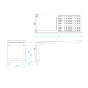 Ver imagem 3 de Chuveiro Acqua Storm Ultra Preto E Cromado 6800w 220v Lorenzetti