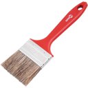 Ver imagem 3 de Pincel 2.1/2 Cerda Gris Cabo Plástico Para Tintas Latéx E A