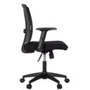 Ver imagem 3 de Cadeira Escritório Giratória Nr-17 Diretor Blm0283 Blume Tela Mesh Preta Base Rodizio Nylon Preto