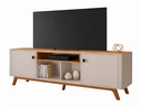 Ver imagem 2 de Rack Oslo para TV até 70" JCM Movelaria - Off/Cinamomo