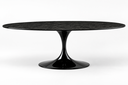 Ver imagem 3 de Mesa de Jantar Oval Saarinen 230x120cm em Mármore São Gabriel
