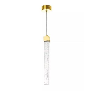 Pendente Cristal Tubo 30cm:1 Unidade