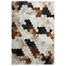 Tapete de couro hexagonal- Alves arte couro 2,50x2,50 - 1