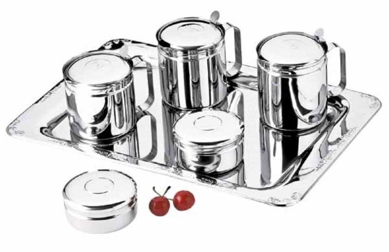 Conjunto Para Chá, Café E Leite Aço Inox 7 Peças Art'inox