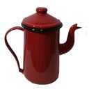 Ver imagem 1 de Bule esmaltado Tradicional 1,5 litros - Vermelho
