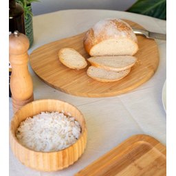 Tigela de Café da Manhã, Petiscos para Criança em Bambu - 3