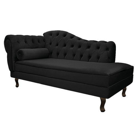 Diva Recamier Diana 140cm Lado Direito Suede - Doce Sonho Móveis