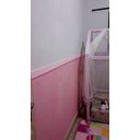 Ver imagem 4 de Rodapé Moldura Autocolante Flexível 5cm Boiserie 10 Mts Rosa