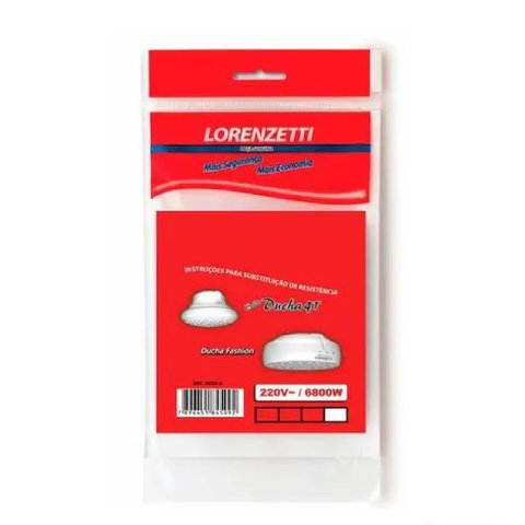 Resistência Fashion/bella Ducha 220v 6800w 3056-a Lorenzetti