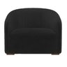 Poltrona Decorativa Julia Suede Preto - Dominic Decor - 2