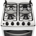 Ver imagem 7 de Fogão 4 Bocas Electrolux 50Sbc Acendimento Automático Classe a 127V Branco Bivolt