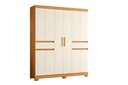 Ver imagem 4 de Guarda Roupa Olímpia 10 Portas e 2 Gavetas - Cinamomo Off White - Albatroz