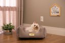 Ver imagem 6 de Cama Luppet Quadrada Super Luxo para Cachorro Cinza G