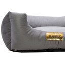 Ver imagem 3 de Cama Luppet Quadrada Super Luxo para Cachorro Cinza M