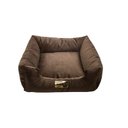 Ver imagem 2 de Cama Luppet Quadrada Super Luxo para Cachorro Marrom M