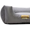 Cama Luppet Quadrada Super Luxo Para Cachorro Cinza GG - 3