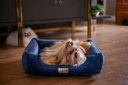 Ver imagem 5 de Cama Luppet Quadrada Super Luxo para Cachorro Azul Gg