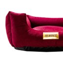 Ver imagem 2 de Cama Quadrada para Cachorro ou Gatos Super Luxo Luppet Bordo M