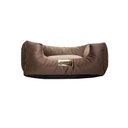 Ver imagem 1 de Cama Luppet Quadrada Super Luxo para Cachorro Marrom Gg