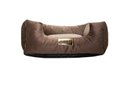 Ver imagem 1 de Cama Luppet Quadrada Super Luxo para Cachorro Marrom Gg