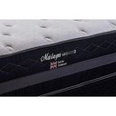 Ver imagem 2 de Cama Box Baú Solteiro: Colchão Molas Herval Maxspring Málaga + Base Crc Suede Black(88x188)