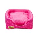 Ver imagem 4 de Cama Iglu e Toca para Cachorro Luppet Luxo Rosa Poa - G
